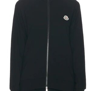 Moncler Black Zip Up Sweater - no proof of purchase, bought from thrift store